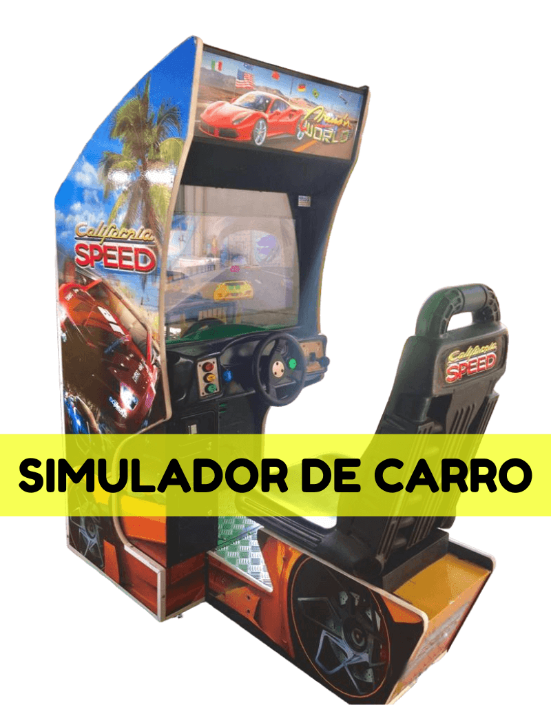 locação simulador de carro